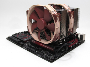 Enfriador de Aire Noctua NH-D15S y Ventiladores <span class=keywords><strong>Dark</strong></span> <span class=keywords><strong>Rock</strong></span> <span class=keywords><strong>Pro</strong></span> <span class=keywords><strong>4</strong></span> para Caja de Ordenador, Radiador de CPU de Aluminio con Ventiladores Dobles para Escritorio, Fractal Design Meshify - Product Image 2