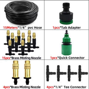 Ensemble de buses d'atomisation réglables en cuivre Sumrain 60-80 mm, outil d'irrigation de jardin à micro-pulvérisation, humidification et refroidissement - Product Image 5