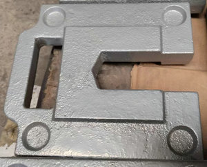 Tùy chỉnh ngoài trời 5kg OEM đúc sắt đúc các bộ phận chính xác Lều đối trọng sắt khối - Product Image 3