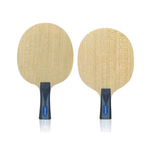 Lame de Tennis de Table en fibre de carbone, personnalisation de haute qualité, panneau de Ping-Pong, ALC OEM/ODM à longue poignée - Product Image 4