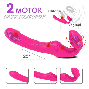 Vibrador de Doble Motor Recargable por USB, Diseñado para Estimular, de Silicona, Resistente al Agua, Juguetes Sexuales para Mujeres - Product Image 3