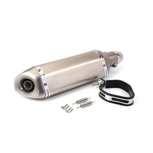 Silenciador de escape de motocicleta modificado de acero inoxidable de alta calidad O'YOUNGER tubo de escape de forma de Escorpio Hexagonal pequeño - Product Image 1