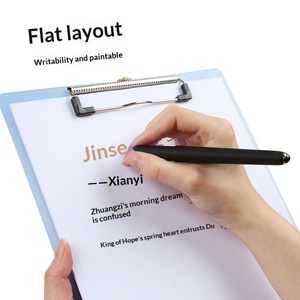 Portapapeles Promocional Mini <span class=keywords><strong>A3</strong></span> A4 A5 A6 de PP Duradero, Personalizable en Color, para Menús y Tarjetas - Product Image 3