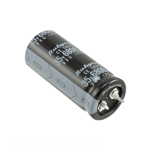 Condensador Original 35VXG6800MEFCSN22X50, Aluminio, 6800uF, 20%, 35V, Montaje Superficial, Orificio Pasante, 6800 uF - Product Image 1
