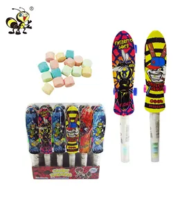 Kinder Skateboard Spielzeug Süßigkeiten mit Rohr Kinder zucker frei Juguete neue Halal Süßigkeiten und Süßigkeiten Spielzeug