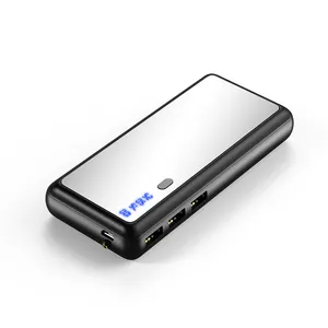 10000มิลลิแอมป์ชั่วโมงกระจกหน้าจอโทรศัพท์มือถือธนาคารอำนาจกับสาม USB และไฟ LED แบบพกพาแบตเตอรี่มือถือสำหรับมาร์ทโฟน
