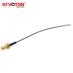 Mini Cable Pigtail de 1,13mm, conector hembra SMA para mamparo para U.FL U.FL macho con montaje de Cable de puente de extensión de 1,13mm - Product Image 4