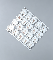 Circuit imprimé en aluminium LED personnalisé, épaisseur 1,6 mm, couche de cuivre 35 µm, certifié RoHS et UL, pour projecteur MR16 GU10