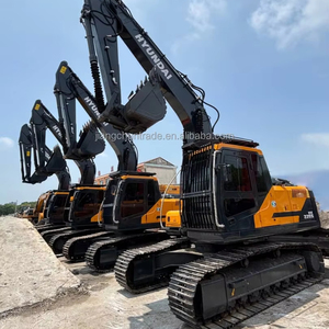 เครื่องขุดตีนตะขาบไฮดรอลิกฮุนได HX220S รถมือสอง2022รุ่นคัมมินส์ปั๊มแกนมอเตอร์ - Product Image 1