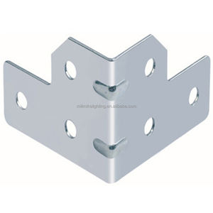 Chine fabriqué en usine Six trous gaufrage Angle orthèse estampage Angle orthèse pour boîte à outils Angle droit <span class=keywords><strong>Coin</strong></span> Code - Product Image 4