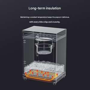 Máquina de Palomitas Comercial Automática con Carrito, de Acero Inoxidable, Eléctrica/a Gas, Nuevo Diseño, Máquina Expendedora de Palomitas - Product Image 4