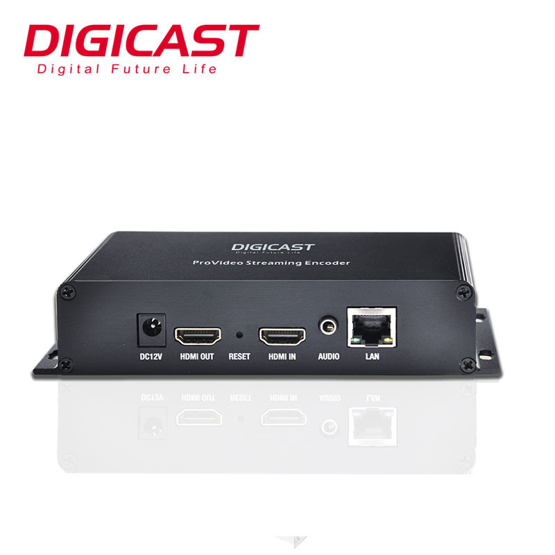 DIGICAST Vidéo HDMI Audio Wifi Encodeur IPTV H265 DVB S2 D'entrée
