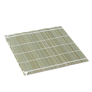 Estera cuadrada de bambú, 24x21cm, rollos de <span class=keywords><strong>sushi</strong></span> verdes, herramienta de cocina reutilizable antiadherente <span class=keywords><strong>para</strong></span> <span class=keywords><strong>hacer</strong></span> alimentos - Product Image 1
