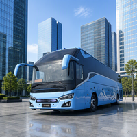 Autocars interurbains transfrontaliers longue distance Sunlong Fuel Power Coach avec assistance à la conduite intelligente ADAS, Euro 4, 45 places