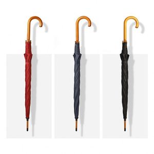 WSY484 Gift Strong Black Rain <b>Windproof</b> Stick Brand Custom Straight <b>Umbrella</b> With Logo Printing <b>Umbrellas</b> for the Rain - Product Image 2