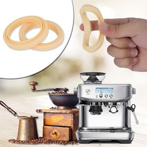 Junta de silicona de 54 mm para cabezal de grupo de máquina de espresso, color beige, resistente a la temperatura (-40 a 230 °C), anillo de vapor de grado alimenticio para - Product Image 4