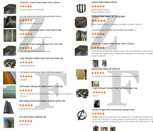 컬러 반짝이 라인 반사 탄소 섬유 원단 3k 탄소 섬유 황금 + 실버 천 - Product Image 3