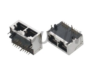 Offre Spéciale Chine shenzhen faire Entrée Latérale Ivoire 8Pin RJ45 <span class=keywords><strong>Jack</strong></span> Modulaire de Bâti de CARTE PCB Prise - Product Image 3