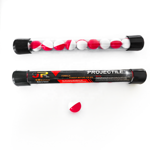 Boules en plastique calibre .43 pour la défense personnelle et la maison, peinture en poudre pour paintball (10 pièces/tube) - JP Taiwan - Product Image 5