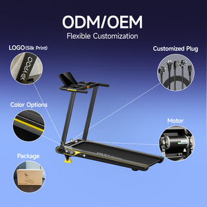 Caminadora Eléctrica Plegable con Inclinación Manual, Pantalla LED, Velocidad Ajustable de 0.5-6KM/H, para Uso Doméstico - Product Image 5