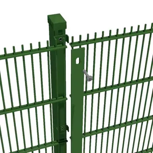 2d Twin Wire Galvanized Steel Welded Mesh 868/656 Double Wire Mesh Fence Wire Mesh Product