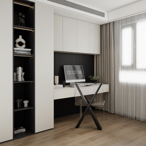 Scrivania Durevole ed Ecologica con Libreria Multifunzionale per Soggiorno e <span class=keywords><strong>Studio</strong></span>, Direttamente dalla Fabbrica - Product Image 2