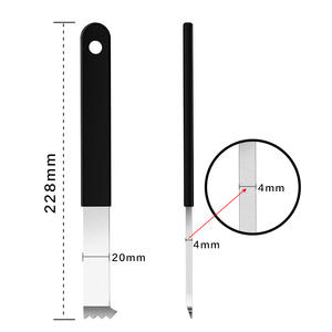 Herramienta Multiusos para Bomberos de Acero Inoxidable: Clip para Abrir Puertas, Palanca para Romper el Vidrio y Deslizar en Caso de Incendio - Product Image 4