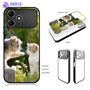 เคส TPU 2D แบบระเหิดสำหรับ <span class=keywords><strong>OPPO</strong></span> K15 Pro PLUS 5g/A6S Pro 5G cn/ A6c 4G ฝาครอบเปล่าป้องกันกล้องพร้อมแผ่นอลูมิเนียม DIY - Product Image 2