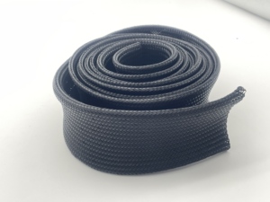 ปลอกหุ้มสายไฟแบบถัก PET ทนไฟสูง UL94 V0 ชนิดดับไฟได้เอง สำหรับจัดระเบียบและป้องกันสายไฟ - Product Image 6