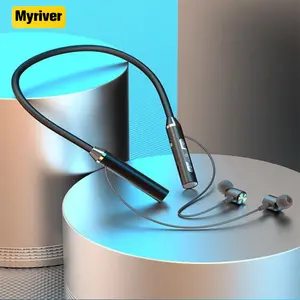 Myriver Trend ing Wireless-Kopfhörer Ohr geräusch unterdrückung Stereo Wireless Headset Neckband-Kopfhörer mit Blitzlicht