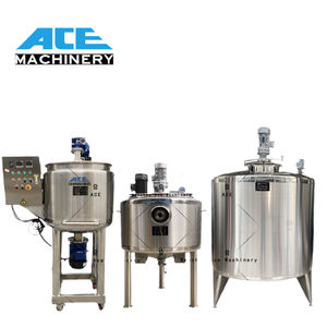 Ace 1000 litros controlador de temperatura mezclador agitador homogeneizador licuadora tanque de mezcla con agitador - Product Image 2