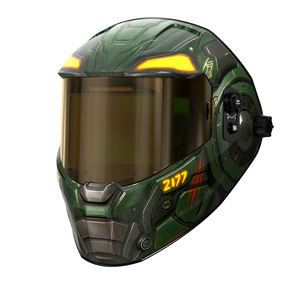 <span class=keywords><strong>Casque</strong></span> de soudage panoramique léger à écran <span class=keywords><strong>LCD</strong></span>, rechargeable par batterie Type-C et énergie solaire, ANDELI 2025 1112, OEM - Product Image 1