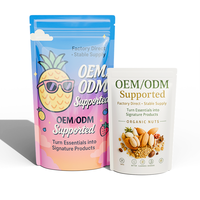 Emballage alimentaire refermable personnalisé avec fermeture éclair pour sachet debout, idéal pour le thé en poudre, le café, le matcha