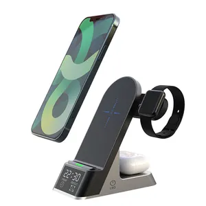 2024 nuovi prodotti multifunzione caricabatterie wireless 3 in 1 per smartphone smartwatches auricolari ricarica wireless - Product Image 1