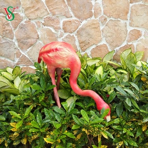 Décoration de parc d'attractions Statue de flamant rose en résine 3D à LED avec lumière pour la décoration de <span class=keywords><strong>paysage</strong></span> de zoo - Product Image 4