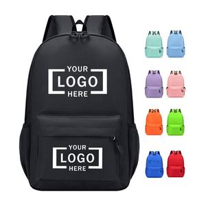 Sac à dos personnalisé imperméable au design tendance, sacs d'école promotionnels pour les voyages - Product Image 1