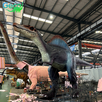 Gecai Museum Park Modèle réaliste de dinosaure grand spinosaure animé robotique grandeur nature