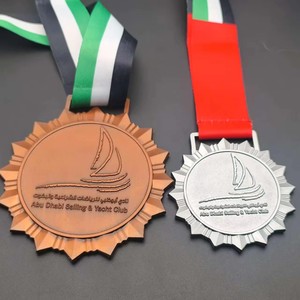 เหรียญกีฬาคิกบ็อกซิ่งแบบหล่อโลหะสั่งทำขายส่ง ชุบทอง พิมพ์ตัวอักษรแบบ Letterpress กวางตุ้ง โลกแห่งกีฬาคิกบ็อกซิ่ง - Product Image 5