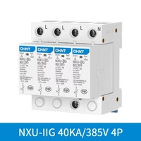 Protection contre les surtensions modulaire Chint NXU T1 4P 385V AC 40kA, protection foudre domestique SPD, vente en gros d'usine, en stock