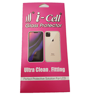 Personnalisé pas cher de haute qualité couverture de téléphone mobile trempé protecteur d'écran en verre emballage boîte