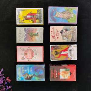 Vente en gros 78 Cartes Ange Sorcière Or Noir Carte Et Boîte Rigide Set Guidebook Deck Card - Product Image 6