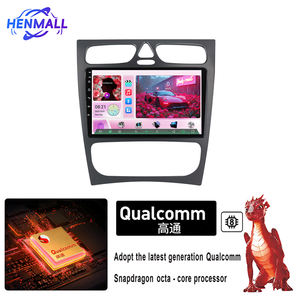 <span class=keywords><strong>Autoradio</strong></span> Henmall 9 pouces <span class=keywords><strong>2</strong></span> <span class=keywords><strong>Din</strong></span>, prise en charge 4G, fonction 360, WiFi intégré, système de navigation GPS, lecteur DVD de voiture pour Benz CLK W209 <span class=keywords><strong>W203</strong></span> - Product Image 2