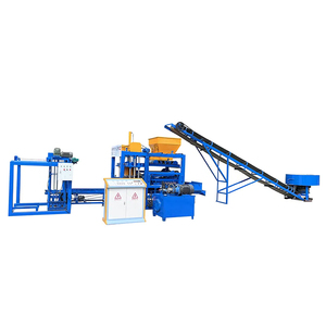 QT4-18 hoàn toàn tự động thủy lực khối gạch máy làm lõi cạnh tranh PLC Thành phần bao gồm cả động cơ bơm đúc gạch - Product Image 5