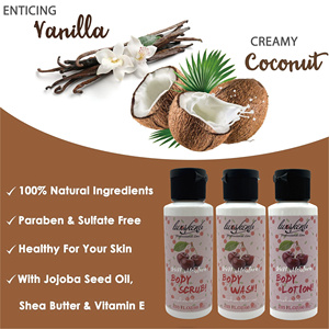 My logo Wholesale Luxury Body Care Spa Kit 3in1 Body Wash and Lotion Set Brightening Niacinamide Shower Gel Wholesale - Product Image 4