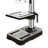 Perceuse à colonne mini 250W 13mm, 5 vitesses, haute précision, moteur à enroulement en aluminium, multi-tension pour perçage du métal et du bois