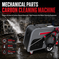 Nouvelle nettoyeuse haute pression à eau chaude en plastique Lieying HP1312-V-ED 120 bars, pièces mécaniques diesel, pré-nettoyage des dépôts de carbone d'huile moteur