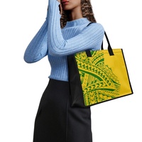 Sac fourre-tout personnalisé à faible MOQ, populaire, double face, entièrement imprimé, sac à bandoulière pour femme, incontournable