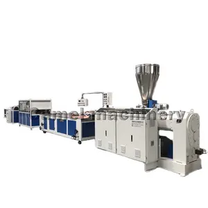 Decoration Plastic pvc profile production line/extrusion making machine