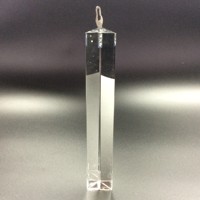 Prisme triangulaire en cristal K9 de qualité supérieure pour lustre, vente en gros, autres articles en cristal, artisanat en cristal K9, prisme triangulaire en cristal K9