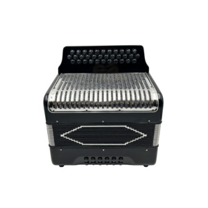 SEASOUND OEM Accordéon diatonique de haute qualité à 34 boutons et 12 basses JB3412, style professionnel, instrument pour étudiants, couleur noire - Product Image 4